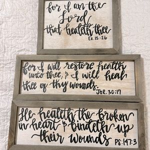 Keenoshak Designs healing scriptures.